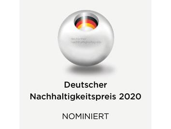 Nominierung Deutscher Nachhaltigkeitspreis 2020