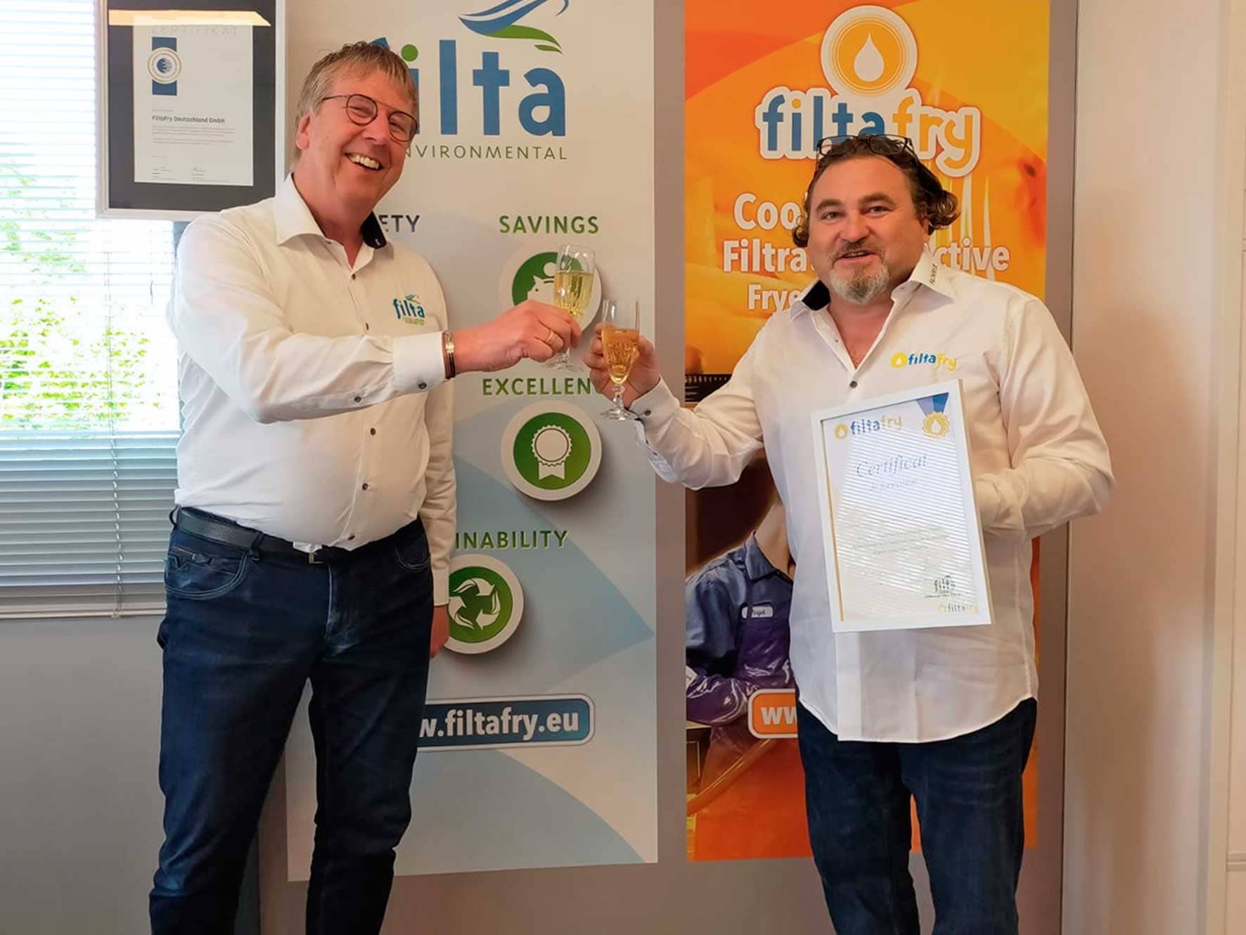 Jérôme Clement startet als erster Filta-Franchisepartner Frankreichs in Lyon und Umgebung mit dem mobilen Fritteusen-, Öl- und Fettmanagement